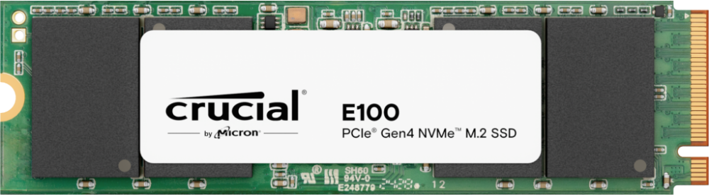 UNIDAD SSD M.2 CRUCIAL 2TB (CT2000E100SSD8) E100, PCIE GEN4, NVME, 2280