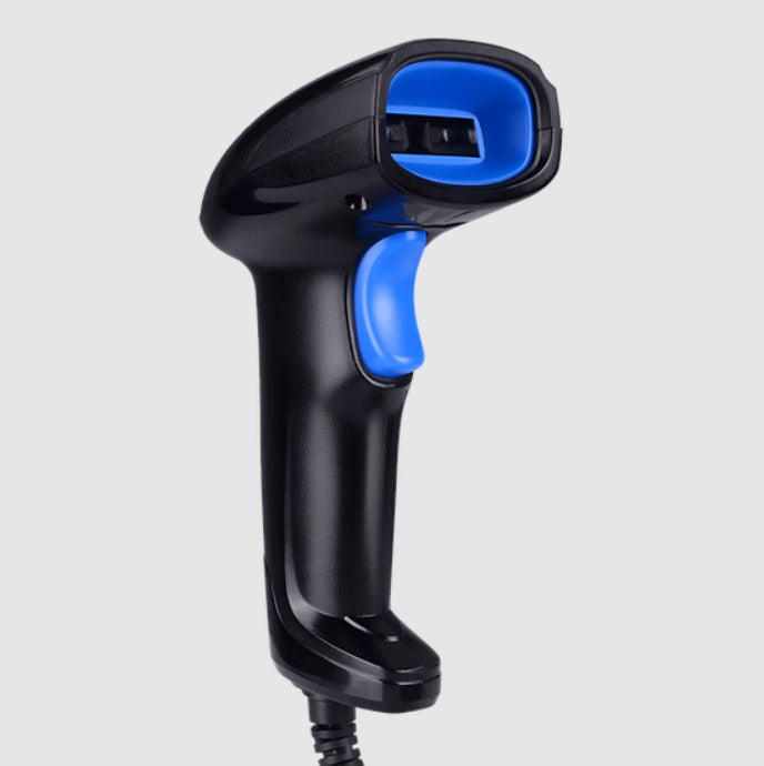 LECTOR CODIGO DE BARRAS EVOTEC (EV-3001) ALAMBRICO, 1D, LASER, USB 2.0, POS-1