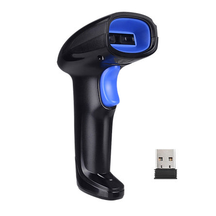 LECTOR CODIGO DE BARRAS EVOTEC (EV-3006) INALAMBRICO, 1D, LASER, USB, POS-1