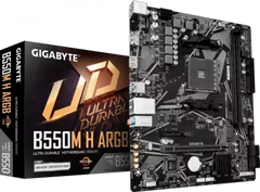 MOTHERBOARD GIGABYTE (B550M H ARGB REV1.0) SOCKET 