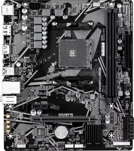 MOTHERBOARD GIGABYTE (B550M H ARGB REV1.0) SOCKET 