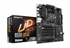 MOTHERBOARD GIGABYTE (B550 UD AC) SOCKET AM4,4*DDR4 3200MHZ,HDMI,WIFI,BT 5.0,ATX,RGB FUSION-1