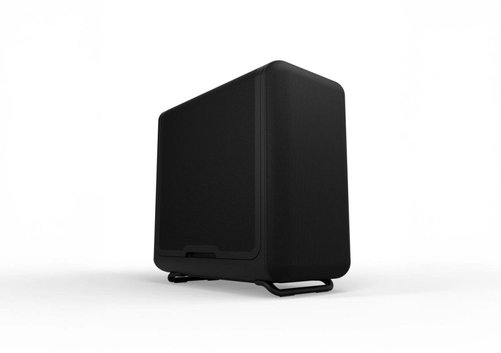 GABINETE HYTE (CS-HYTE-X50A-BB) PITCH BLACK X50 ATX GABINETE CON MALLA,PANEL LATERAL,NEGRO-1