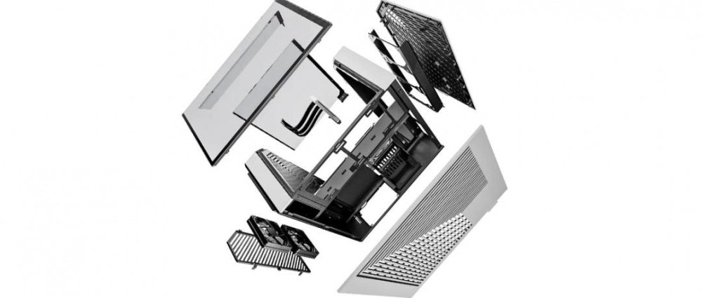 GABINETE HYTE (CS-HYTE-Y60-BW)Y60,CAMDUAL,VIDRIOPANORAMICO,ATX,3FAN,CABLE RISER INCL,NEG/BL,S/FUENTE
