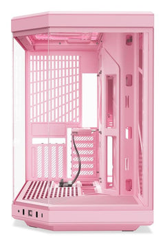 GABINETE HYTE (CS-HYTE-Y70-SM) Y70 EDICION MILKY STRAWBERRY MILK,ATX,CABLE RYSER INCL,ROSA,S/FUENTE-2