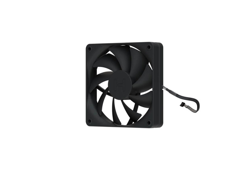 VENTILADOR P/GABINETE HYTE (FAN-HYTE-FA12-BB-4) FA12 120MM PWM FAN 4 PACK,PITCH BLACK/NEGRO-3