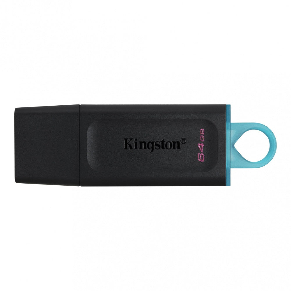 MEMORIA USB KINGSTON (DTX/64GB) 64GB DATA TRAVELER EXODIA, PLASTICA, NEGRO USB 3.0