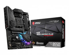 MOTHERBOARD MSI(MPG B550 GAMING PLUS)SOCKET AM4,4*DDR4 4266,1*HDMI,1*DP,PCI-E 4.0,CROSSFIRE, ATX-1