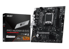MOTHERBOARD MSI (PRO A620AM-B EVO) SOCKET AM5, 2*DDR5 6800, HDMI,VGA, M-ATX-1