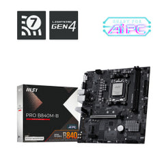 MOTHERBOARD MSI (PRO B840M-B) SOCKET AM5, 2*DDR5 8000, HDMI,VGA, M-ATX-1