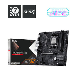 MOTHERBOARD MSI (PRO B840M-B) SOCKET AM5, 2*DDR5 8000, HDMI,VGA, M-ATX-1
