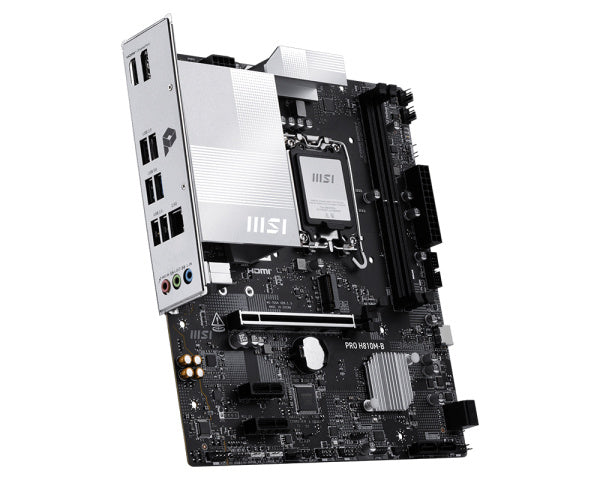 MOTHERBOARD MSI (PRO H810M-B) SOCKET 1851, 2*DDR5 6400MHZ, 1*HDMI, 1*DP, MICRO ATX