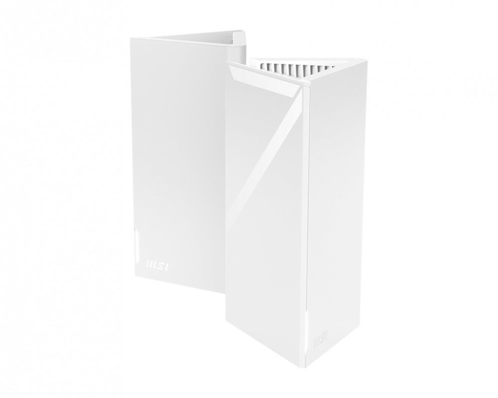 ROUTER MSI (ROAMII BE LITE MESH SYSTEM) PAQUETE DE 2 WIFI7 5GHZ 2882MBPS 4CORE/1.5GHZ  4 ANTENAS