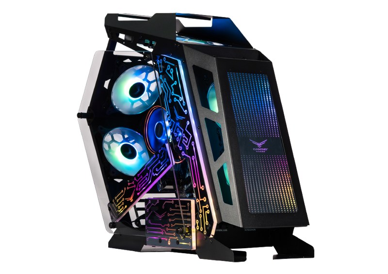 GABINETE NACEB (NA-0641) GAMER OLYMPIAN, M-ATX, ITX, CRISTAL TEMPLADO / LATERAL, FRONTAL Y SUPERIOR-1