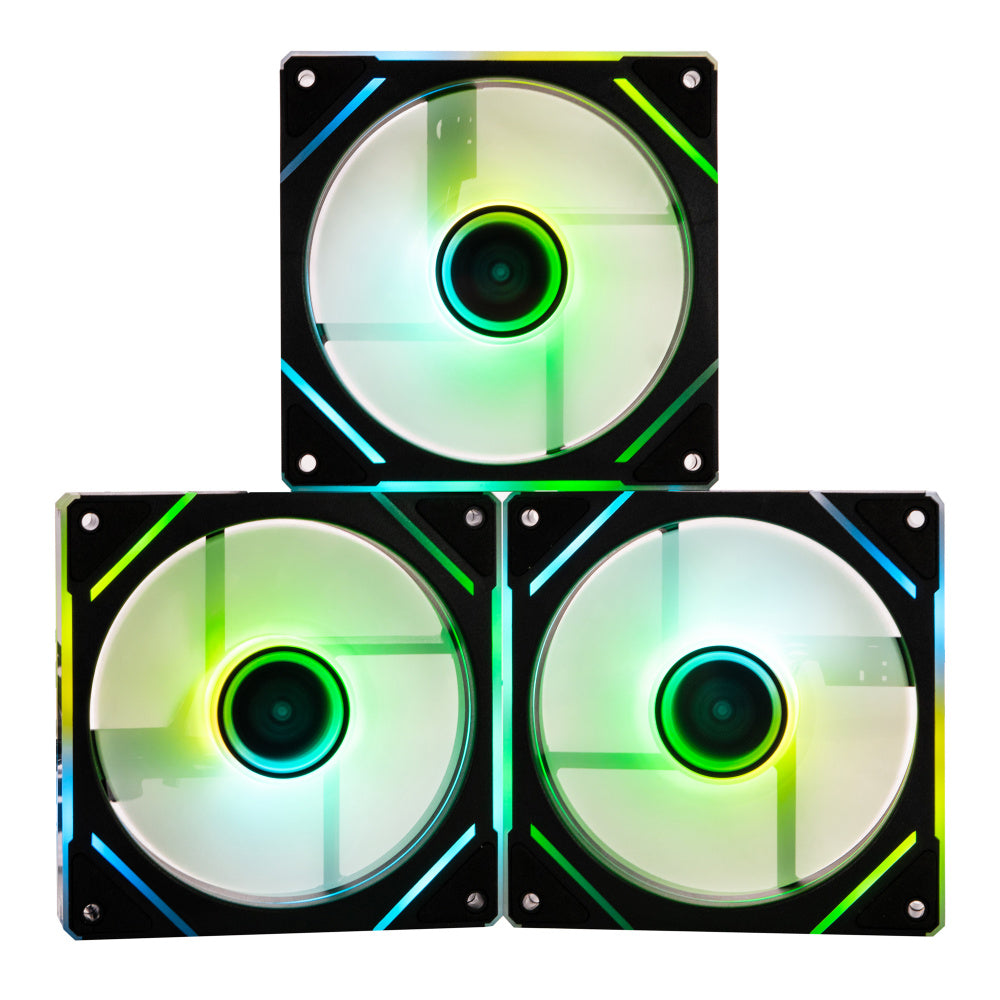 VENTILADOR P/GABINETE NACEB (NA-0650N) KIT 3*FAN, 120MM, ARGB, NEGRO-3