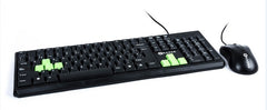 KIT 2 EN 1 NACEB (NA-457) TECLADO,MOUSE,MULTIMEDIA,1200 DPI,USB,RESISTENTE AL AGUA,NEGRO-2