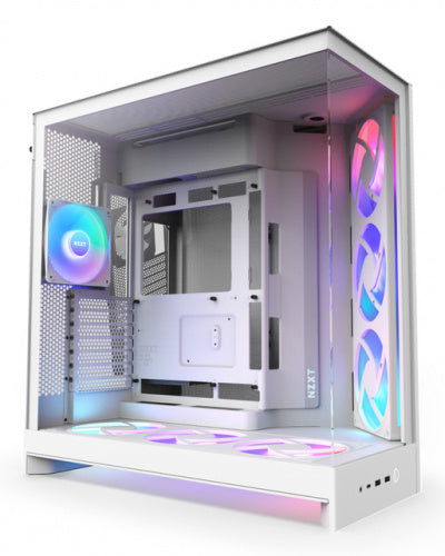 GABINETE NZXT (CM-H92FW-P1) H9 FLOW 2, RGB, ATX, TIPOC, BLANCO