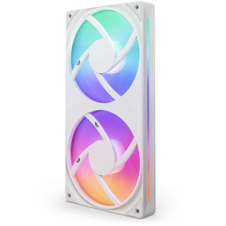 VENTILADOR P/GABINETE NZXT (RF-U24HF-W1) F240 RGB CORE, 240MM, RGB FAN, BLANCO-2