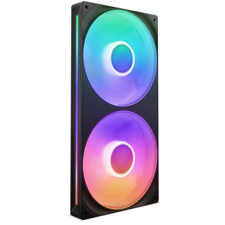 VENTILADOR P/GABINETE NZXT (RF-U28HF-B1) U280, 280MM HUB-MOUNTED RGB UNI-BODY FAN, NEGRO-1
