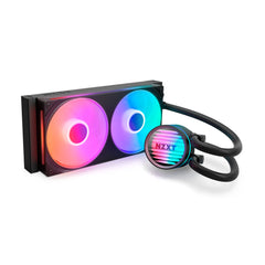 VENTILADOR P/CPU NZXT (RL-KR24C-B1) KRAKEN CORE 240 RGB,2 X 120MM, 2400RPM NEGRO-2
