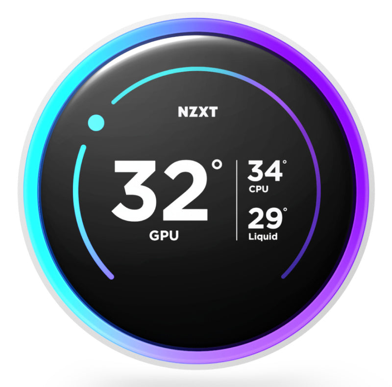 VENTILADOR P/CPU NZXT (RL-KN36E-B2) KRAKEN ELITE 360 LCD, FANS 3 X 120MM, 2000RPM, NEGRO-3