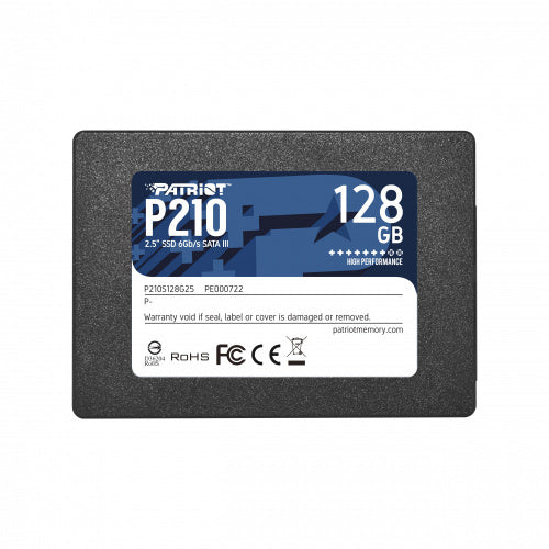 UNIDAD SSD 2.5" PATRIOT 128GB,(P210S128G25) BURST