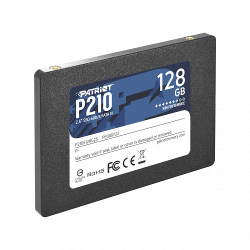 UNIDAD SSD 2.5" PATRIOT 128GB,(P210S128G25) BURST
