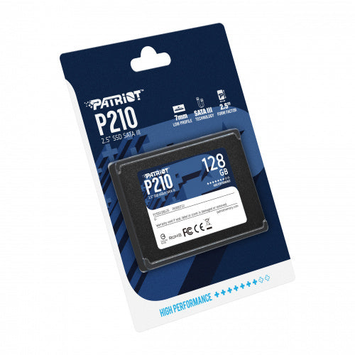 UNIDAD SSD 2.5" PATRIOT 128GB,(P210S128G25) BURST