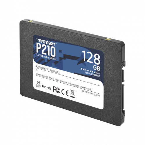 UNIDAD SSD 2.5" PATRIOT 128GB,(P210S128G25) BURST