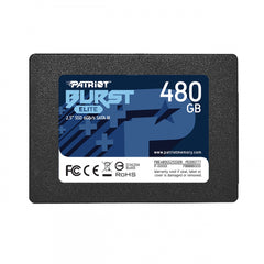 UNIDAD SSD 2.5" PATRIOT 480GB (PBE480GS25SSDR) BURST ELITE, SATA3, 7MM, 3D NAND-1