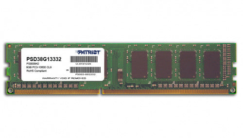 MEMORIA DIMM DDR3 PATRIOT (PSD38G13332) SIGNATURE 