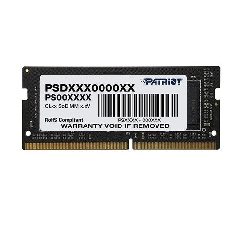 MEMORIA SODIMM DDR4 PATRIOT (PSD48G32002S) 8GB (1 X 8GB)