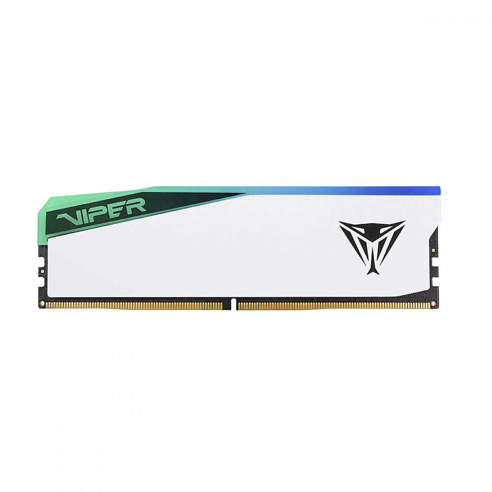 MEMORIA DIMM DDR5 PATRIOT (PVER532G56C38W) VIPER ELITE 5 RGB WHITE 32GB (1X32GB) 5600MHZ CL38