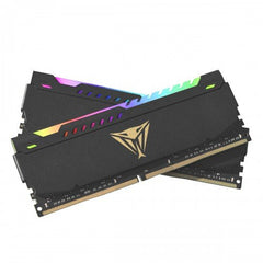MEMORIA DIMM DDR4 PATRIOT (PVSR416G320C8K) VIPER STEEL RGB 16GB 3200MHZ, KIT (2X8GB)  CL18-1