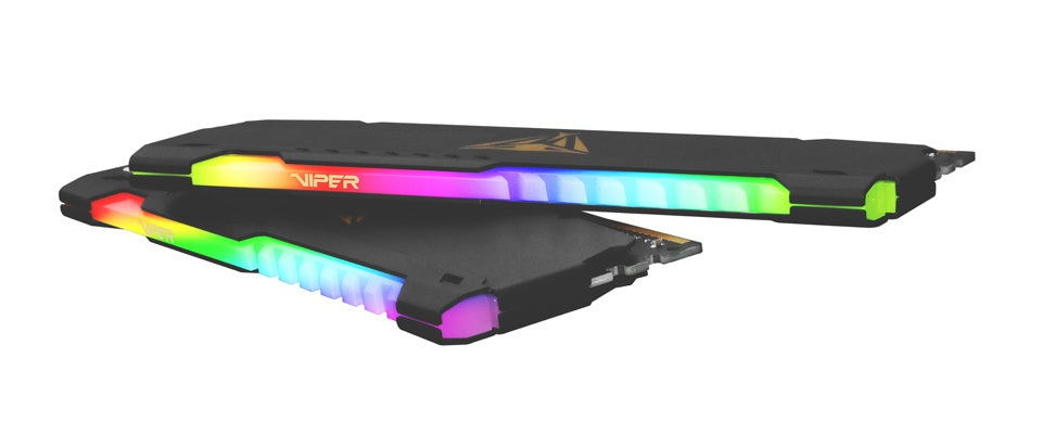 MEMORIA DIMM DDR4 PATRIOT (PVSR416G360C0K) VIPER STEEL RGB 16GB 3600MHZ, KIT (2X8GB)CL 20