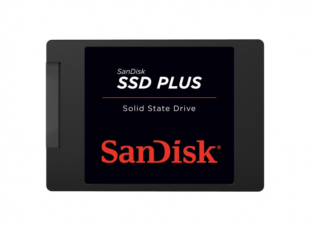 UNIDAD SSD 2.5" SANDISK 480GB (SDSSDA-480G-G26) PLUS, SATA3, 7MM