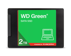 UNIDAD SSD 2.5" WD 2TB (WDS200T5G0A) GREEN, SATA3, 7MM, 3D NAND-1