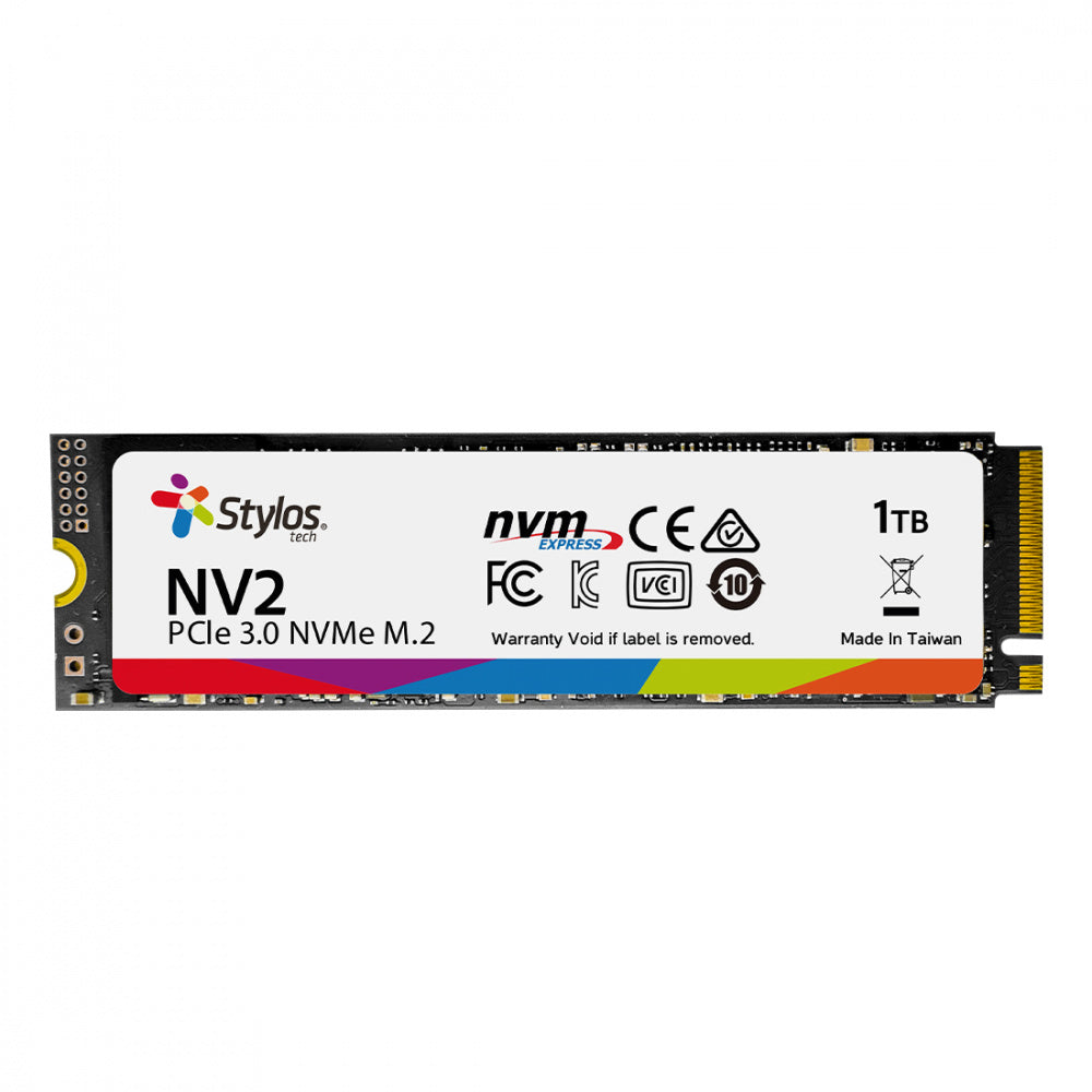 UNIDAD SSD M.2 STYLOS 1TB (STMSSDM22B) PCIE 3.0, NVME-1