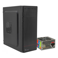 GABINETE STYLOS (STPGAC4B) CGAB2, MICRO ATX, 2*USB 1.0, FUENTE 500W, NEGRO-1