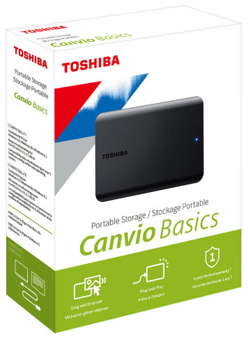 DISCO DURO EXTERNO TOSHIBA 4TB 2.5" (HDTB540XK3CA) CANVIO BASICS NEGRO USB 3.0-1