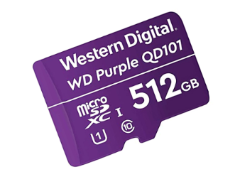 MEMORIA MICROSD SDXC WD 512GB (WDD512G1P0C) PURPLE SC ULTRA ENDURANCE
