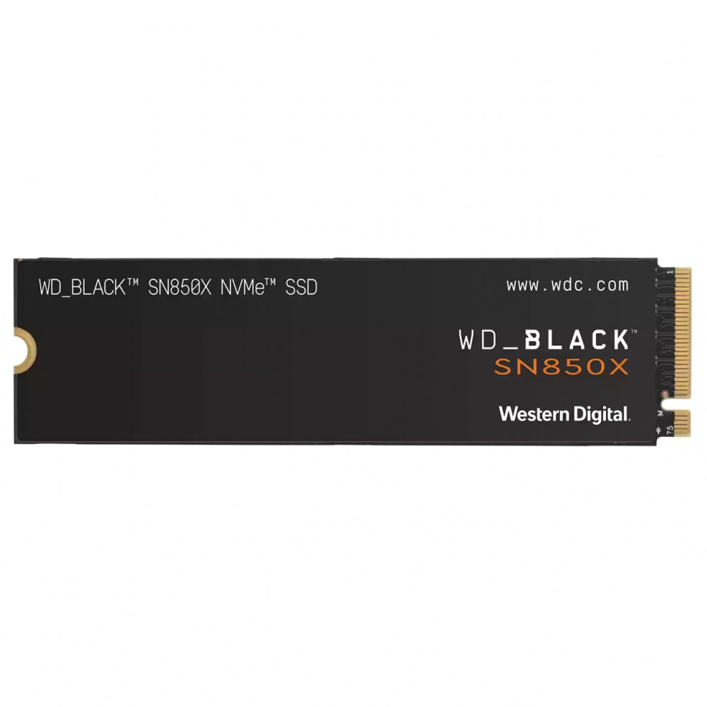 UNIDAD SSD M.2 WD 1TB (WDS100T2X0E) BLACK SN850X, PCI EXPRESS 4.0, NVME