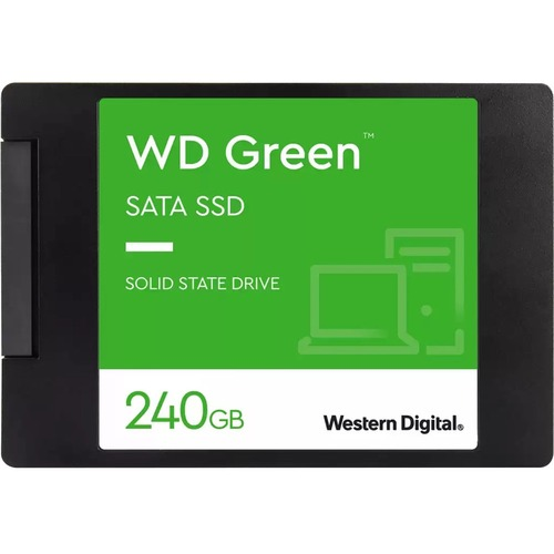 UNIDAD SSD 2.5" WD 240GB (WDS240G3G0A) GREEN, SATA3, 7MM-1