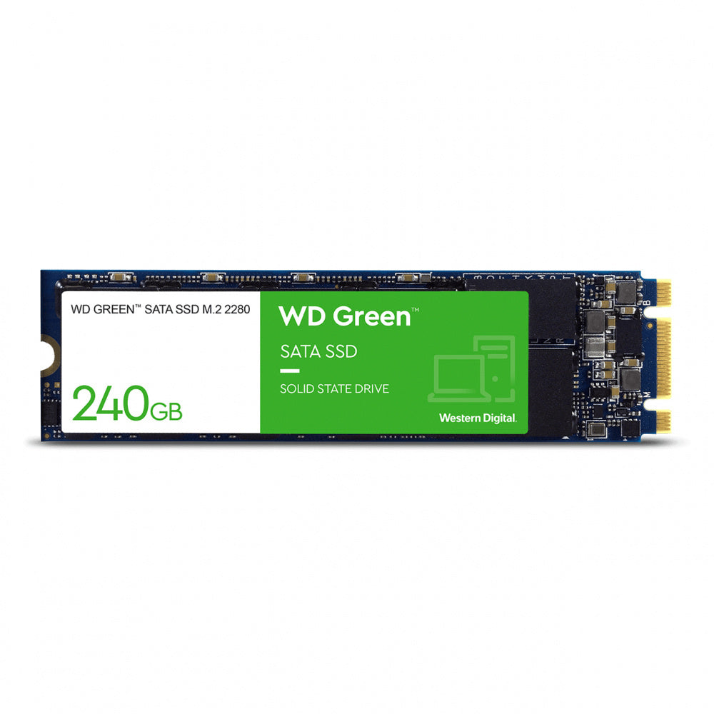 UNIDAD SSD M.2 WD 240GB (WDS240G3G0B) GREEN, SATA3, 2280