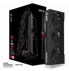 TARJETA DE VIDEO XFX (RX-96TS316B7) SWIFT RX9060XT OC,16GB GDDR6,1900MHZ,2*DP,HDMI,3*FAN,NEGRO-1