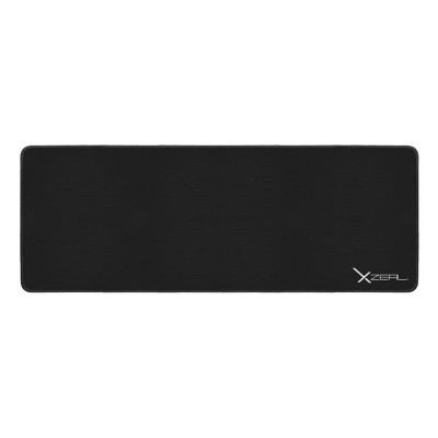 MOUSEPAD XZEAL (XZPEMP1B)XZ-830, ANTIDERRAPANTE Y FLEXIBLE, 80*30, NEGRO-1