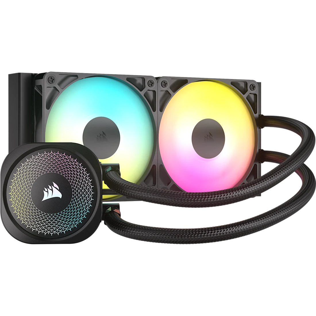 VENTILADOR P/CPU CORSAIR (CW-9060092-WW) NAUTILUS 240 RS ARGB ,2*FAN,ENFRIAMIENTO LIQUIDO