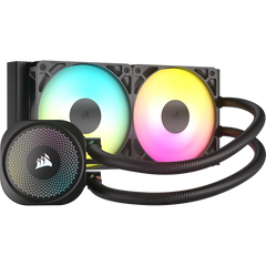 VENTILADOR P/CPU CORSAIR (CW-9060092-WW) NAUTILUS 240 RS ARGB ,2*FAN,ENFRIAMIENTO LIQUIDO-1