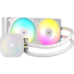 VENTILADOR P/CPU CORSAIR (CW-9060094-WW) NAUTILUS ARGB 240MM BLANCO,2*FAN,ENFRIAMIENTO LIQUIDO-1