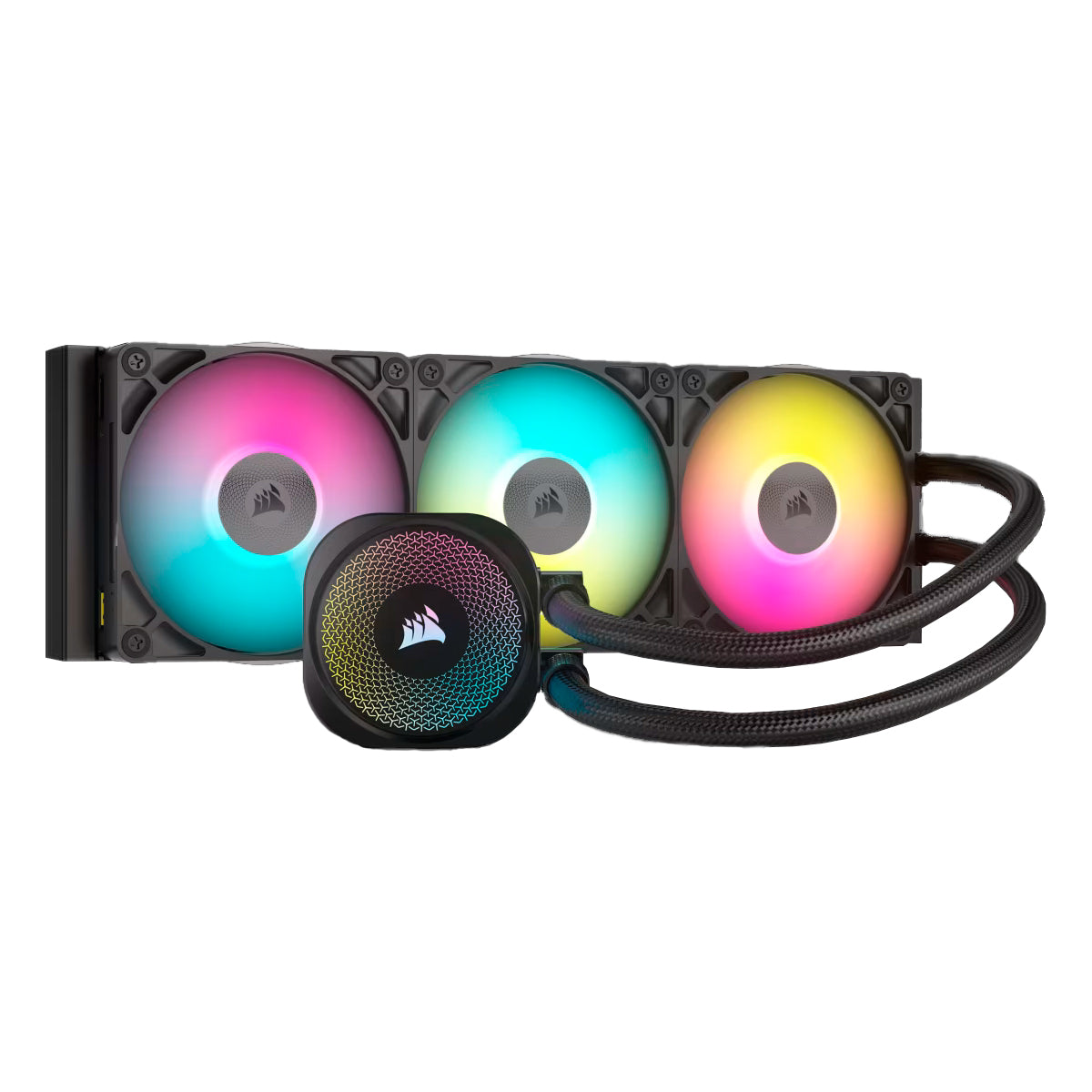 VENTILADOR P/CPU CORSAIR (CW-9061018-WW) ICUE LINK TITAN RX RGB,360MM,ENFRIAMIENTO LIQUIDO,NEGRO-2